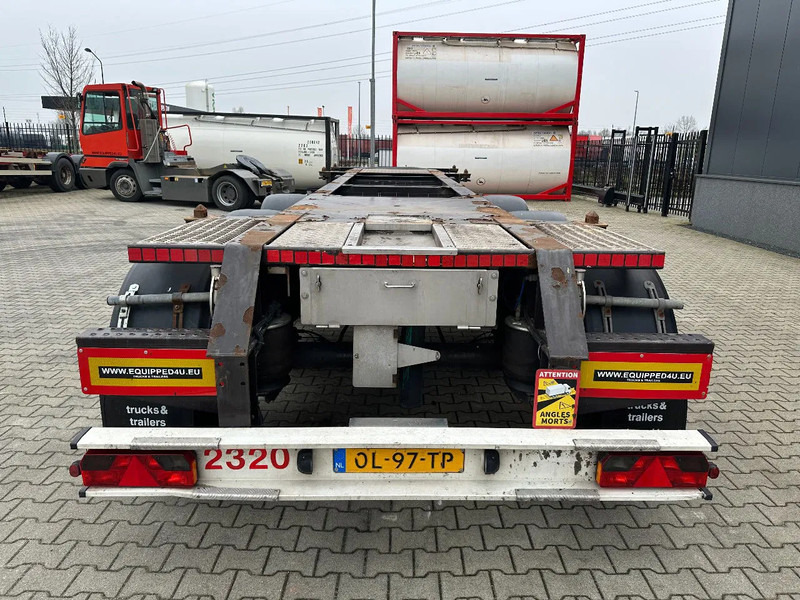 Burg 20FT ADR (EX/II, EX/III, FL, AT) Chassis, Leergewicht : 3.690kg, SAF INTRADISC, 2x Liftachse, NL-Chassis - Portacontenedore/ Intercambiable semirremolque: foto 4 Burg 20FT ADR (EX/II, EX/III, FL, AT) Chassis, Leergewicht : 3.690kg, SAF INTRADISC, 2x Liftachse, NL-Chassis - Portacontenedore/ Intercambiable semirremolque: foto 4