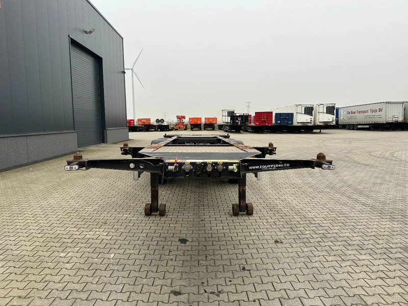 Burg 20FT ADR (EX/II, EX/III, FL, AT) Chassis, Leergewicht : 3.690kg, SAF INTRADISC, 2x Liftachse, NL-Chassis - Portacontenedore/ Intercambiable semirremolque: foto 5 Burg 20FT ADR (EX/II, EX/III, FL, AT) Chassis, Leergewicht : 3.690kg, SAF INTRADISC, 2x Liftachse, NL-Chassis - Portacontenedore/ Intercambiable semirremolque: foto 5