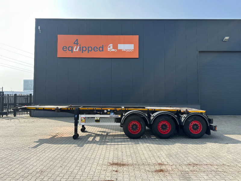 Burg 20FT ADR (EX/II, EX/III, FL, AT) Chassis, Leergewicht : 3.690kg, SAF INTRADISC, 2x Liftachse, NL-Chassis - Portacontenedore/ Intercambiable semirremolque: foto 2 Burg 20FT ADR (EX/II, EX/III, FL, AT) Chassis, Leergewicht : 3.690kg, SAF INTRADISC, 2x Liftachse, NL-Chassis - Portacontenedore/ Intercambiable semirremolque: foto 2