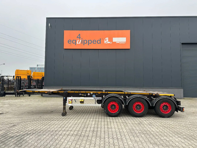 Burg 20FT ADR (EX/II, EX/III, FL, AT) Chassis, Leergewicht : 3.690kg, SAF INTRADISC, 2x Liftachse, NL-Chassis - Portacontenedore/ Intercambiable semirremolque: foto 2 Burg 20FT ADR (EX/II, EX/III, FL, AT) Chassis, Leergewicht : 3.690kg, SAF INTRADISC, 2x Liftachse, NL-Chassis - Portacontenedore/ Intercambiable semirremolque: foto 2