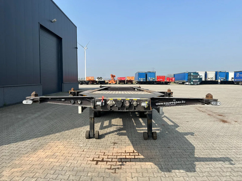Burg 20FT ADR (EX/II, EX/III, FL, AT) Chassis, Leergewicht : 3.690kg, SAF INTRADISC, 2x Liftachse, NL-Chassis - Portacontenedore/ Intercambiable semirremolque: foto 5 Burg 20FT ADR (EX/II, EX/III, FL, AT) Chassis, Leergewicht : 3.690kg, SAF INTRADISC, 2x Liftachse, NL-Chassis - Portacontenedore/ Intercambiable semirremolque: foto 5