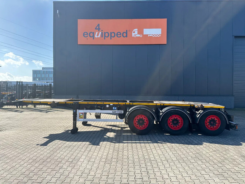 Burg 20FT ADR (EX/II, EX/III, FL, AT), Leergewicht : 3.690kg, SAF INTRADISC, 2x Liftachse, NL-Chassis - Portacontenedore/ Intercambiable semirremolque: foto 2 Burg 20FT ADR (EX/II, EX/III, FL, AT), Leergewicht : 3.690kg, SAF INTRADISC, 2x Liftachse, NL-Chassis - Portacontenedore/ Intercambiable semirremolque: foto 2