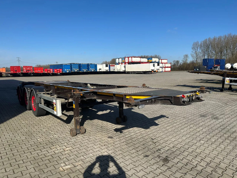 Burg 20FT ADR (EX/II, EX/III, FL, AT), Leergewicht : 3.690kg, SAF INTRADISC, 2x Liftachse, NL-Chassis - Portacontenedore/ Intercambiable semirremolque: foto 5 Burg 20FT ADR (EX/II, EX/III, FL, AT), Leergewicht : 3.690kg, SAF INTRADISC, 2x Liftachse, NL-Chassis - Portacontenedore/ Intercambiable semirremolque: foto 5
