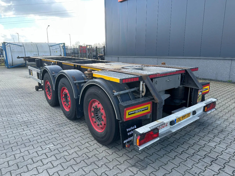 Burg 20FT ADR (EX/II, EX/III, FL, AT), Leergewicht : 3.690kg, SAF INTRADISC, 2x Liftachse, NL-Chassis - Portacontenedore/ Intercambiable semirremolque: foto 3 Burg 20FT ADR (EX/II, EX/III, FL, AT), Leergewicht : 3.690kg, SAF INTRADISC, 2x Liftachse, NL-Chassis - Portacontenedore/ Intercambiable semirremolque: foto 3