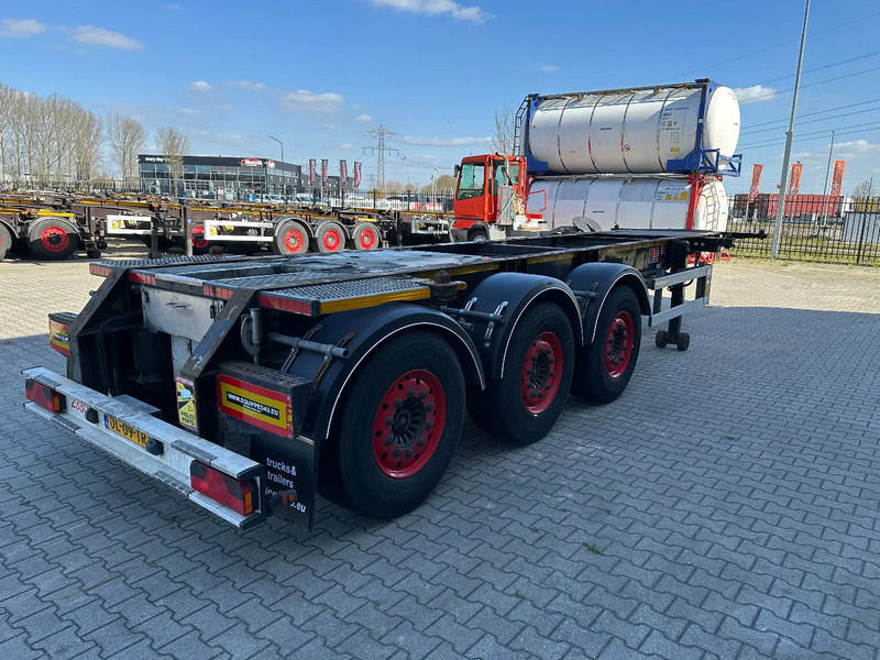 Burg 20FT ADR (EX/II, EX/III, FL, AT), Leergewicht: 3.690kg, SAF INTRADISC, 2x liftaxle, ALCOA, NL-Chassis, APK/ADR: 08-2025 - Portacontenedore/ Intercambiable semirremolque: foto 3 Burg 20FT ADR (EX/II, EX/III, FL, AT), Leergewicht: 3.690kg, SAF INTRADISC, 2x liftaxle, ALCOA, NL-Chassis, APK/ADR: 08-2025 - Portacontenedore/ Intercambiable semirremolque: foto 3
