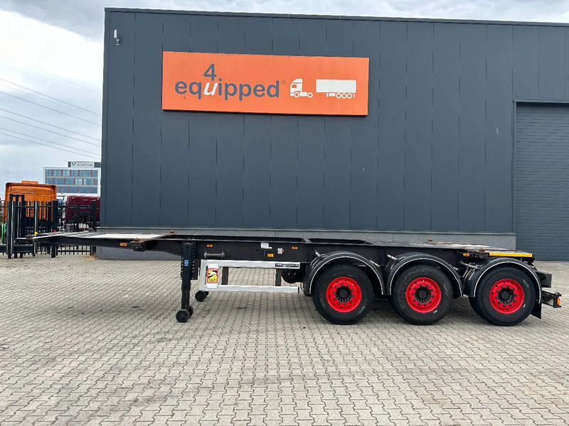 Burg 20FT (SWAP) / 3-axles, 3.400kg, SAF INTRADISC, ADR, 2x LIFTAXLE, NL-chassis - Portacontenedore/ Intercambiable semirremolque: foto 2 Burg 20FT (SWAP) / 3-axles, 3.400kg, SAF INTRADISC, ADR, 2x LIFTAXLE, NL-chassis - Portacontenedore/ Intercambiable semirremolque: foto 2