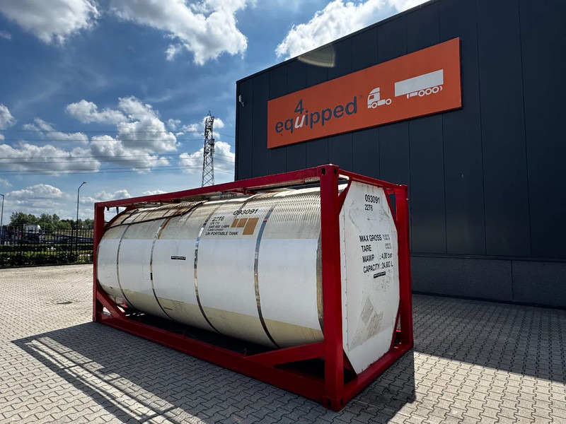 CIMC ISO, 24.940L, 20FT ISO, UN Portable T11, L4BN, payload: 32.170kg - Tanque de almacenamiento: foto 3 CIMC ISO, 24.940L, 20FT ISO, UN Portable T11, L4BN, payload: 32.170kg - Tanque de almacenamiento: foto 3