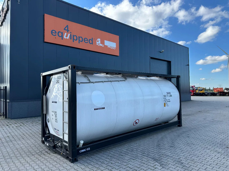 CIMC NEW / UNUSED, for FOOD STUFF or CHEMICAL, 20FT ISO, 25.030L, L4BN, UN Portable, T11, test: 1-2027 - Tanque de almacenamiento: foto 1 CIMC NEW / UNUSED, for FOOD STUFF or CHEMICAL, 20FT ISO, 25.030L, L4BN, UN Portable, T11, test: 1-2027 - Tanque de almacenamiento: foto 1