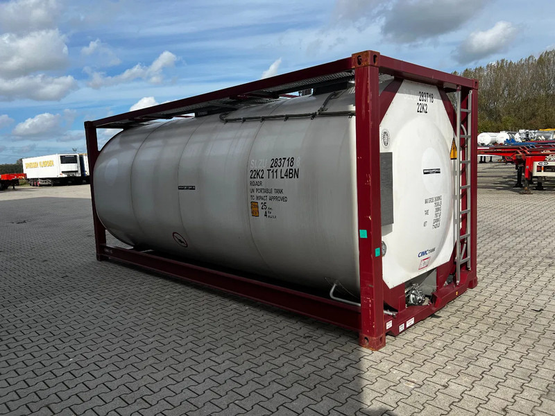 CIMC UNUSED, BOTH FOOD STUFF/CHEMICAL USE, 20FT ISO, 25.000L, L4BN, UN Portable, T11, test: 12-2026 - Tanque de almacenamiento: foto 5 CIMC UNUSED, BOTH FOOD STUFF/CHEMICAL USE, 20FT ISO, 25.000L, L4BN, UN Portable, T11, test: 12-2026 - Tanque de almacenamiento: foto 5