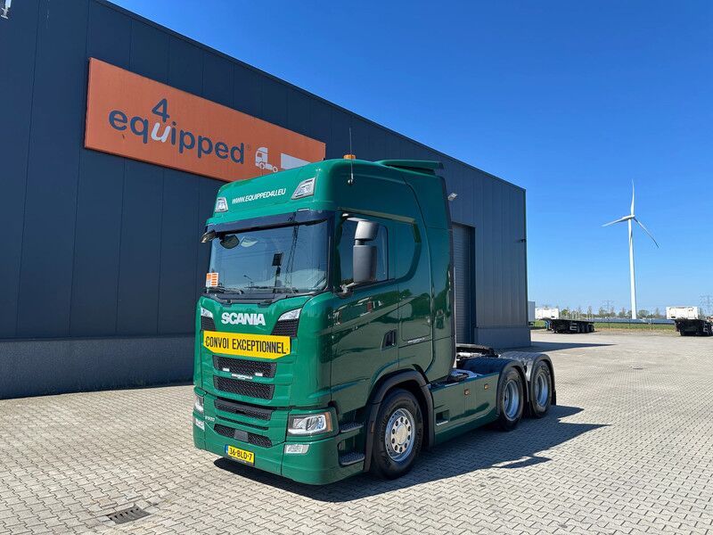 Scania S500 S500 6x4 RETARDER / ontheffing 78 ton / NL-truck / APK: 09-2026 - Cabeza tractora: foto 1 Scania S500 S500 6x4 RETARDER / ontheffing 78 ton / NL-truck / APK: 09-2026 - Cabeza tractora: foto 1