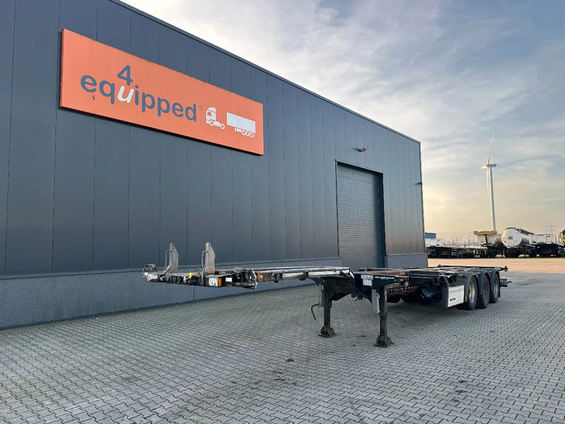 D-Tec FLEXITRAILER / 45FT HC MULTI / BPW + drumbrakes / liftaxle / NL / APK 11-2026 - Portacontenedore/ Intercambiable semirremolque: foto 1 D-Tec FLEXITRAILER / 45FT HC MULTI / BPW + drumbrakes / liftaxle / NL / APK 11-2026 - Portacontenedore/ Intercambiable semirremolque: foto 1