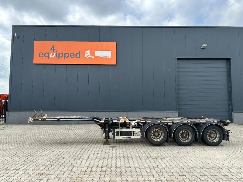 D-Tec FLEXITRAILER, 45FT HC MULTI, SAF + drum, liftaxle, NL-chassis - Portacontenedore/ Intercambiable semirremolque: foto 4 D-Tec FLEXITRAILER, 45FT HC MULTI, SAF + drum, liftaxle, NL-chassis - Portacontenedore/ Intercambiable semirremolque: foto 4