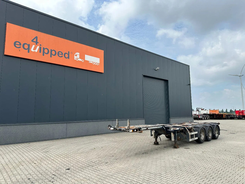 D-Tec FLEXITRAILER, 45FT HC MULTI, SAF + drum, liftaxle, NL-chassis - Portacontenedore/ Intercambiable semirremolque: foto 2 D-Tec FLEXITRAILER, 45FT HC MULTI, SAF + drum, liftaxle, NL-chassis - Portacontenedore/ Intercambiable semirremolque: foto 2