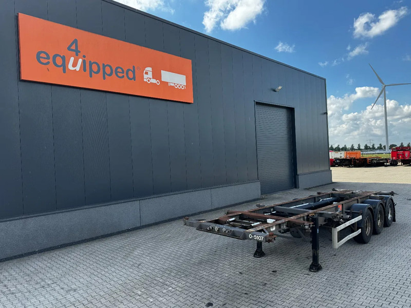 DESOT 20FT/30FT ADR-Chassis, Liftachse, Heckbundig, 2x vorhanden - Portacontenedore/ Intercambiable semirremolque: foto 1 DESOT 20FT/30FT ADR-Chassis, Liftachse, Heckbundig, 2x vorhanden - Portacontenedore/ Intercambiable semirremolque: foto 1
