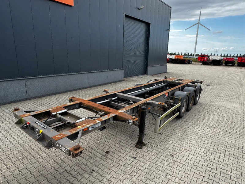 DESOT nice 20FT/30FT ADR-Chassis for SMALL PRICE, liftaxle, 5 twistlocks arms - Portacontenedore/ Intercambiable semirremolque: foto 4 DESOT nice 20FT/30FT ADR-Chassis for SMALL PRICE, liftaxle, 5 twistlocks arms - Portacontenedore/ Intercambiable semirremolque: foto 4