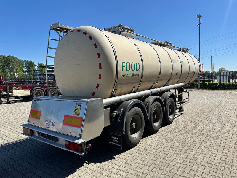 Feldbinder FOOD / LEBENSMITTEL / LEVENSMIDDELEN / 29..500L / 1-COMP / PUMP / DISCBRAKES / LIFTAXLE / ALCOA - Cisterna semirremolque: foto 3 Feldbinder FOOD / LEBENSMITTEL / LEVENSMIDDELEN / 29..500L / 1-COMP / PUMP / DISCBRAKES / LIFTAXLE / ALCOA - Cisterna semirremolque: foto 3