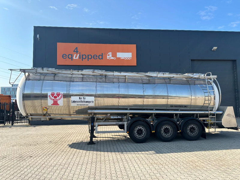 Feldbinder FOOD / LEVENSMIDDELEN / LEBENSMITTEL / 33.500L / 3-COMP / PUMP / NL-trailer / APK: 05-2026 - Cisterna semirremolque: foto 2 Feldbinder FOOD / LEVENSMIDDELEN / LEBENSMITTEL / 33.500L / 3-COMP / PUMP / NL-trailer / APK: 05-2026 - Cisterna semirremolque: foto 2