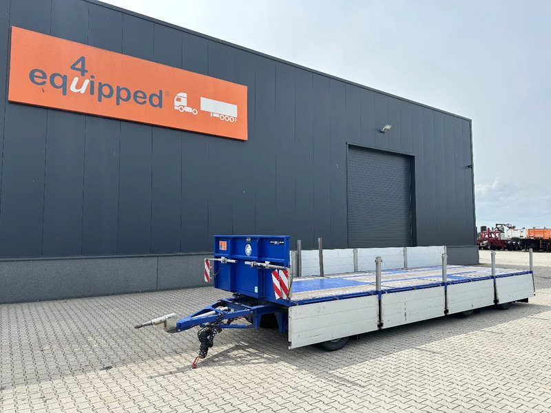 Floor zeer mooie AXD.330 3-assige aanhanger met alu zijborden, rongpotten, liftas, geschoopeerd, NL-aanhanger - Remolque plataforma/ Caja abierta: foto 2 Floor zeer mooie AXD.330 3-assige aanhanger met alu zijborden, rongpotten, liftas, geschoopeerd, NL-aanhanger - Remolque plataforma/ Caja abierta: foto 2