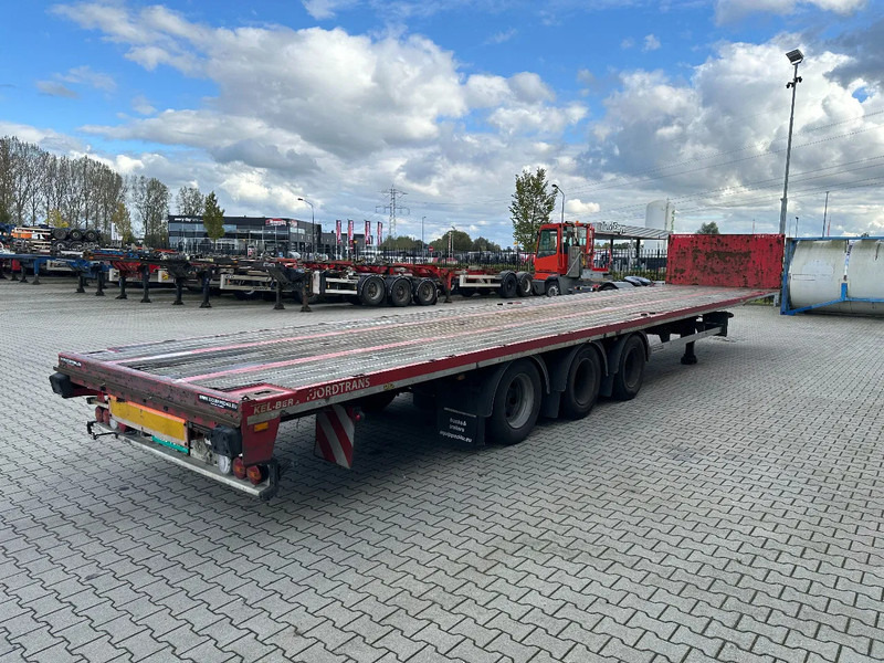 KEL-BERG HEAVY-DUTY MEGA FLATBED, 1x 40FT / 2x 20FT HECKBÜNDIG, SAF + DISC, MOT: 09/2025, NL trailer - Portacontenedore/ Intercambiable semirremolque: foto 3 KEL-BERG HEAVY-DUTY MEGA FLATBED, 1x 40FT / 2x 20FT HECKBÜNDIG, SAF + DISC, MOT: 09/2025, NL trailer - Portacontenedore/ Intercambiable semirremolque: foto 3
