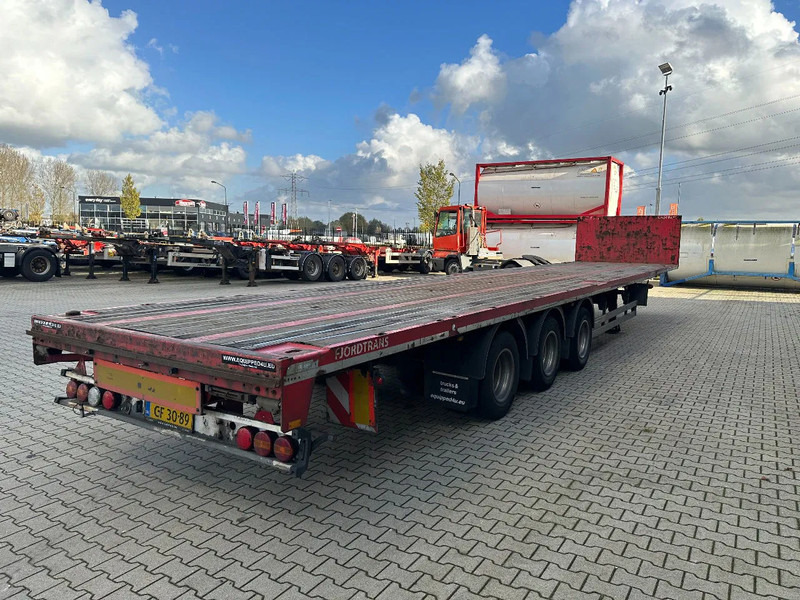 KEL-BERG HEAVY-DUTY MEGA PLATFORM, 1x 40FT / 2x 20FT HECKBÜNDIG, SAF + SCHEIBEBREMSEN, NL Auflieger - Semirremolque plataforma/ Caja abierta: foto 3 KEL-BERG HEAVY-DUTY MEGA PLATFORM, 1x 40FT / 2x 20FT HECKBÜNDIG, SAF + SCHEIBEBREMSEN, NL Auflieger - Semirremolque plataforma/ Caja abierta: foto 3