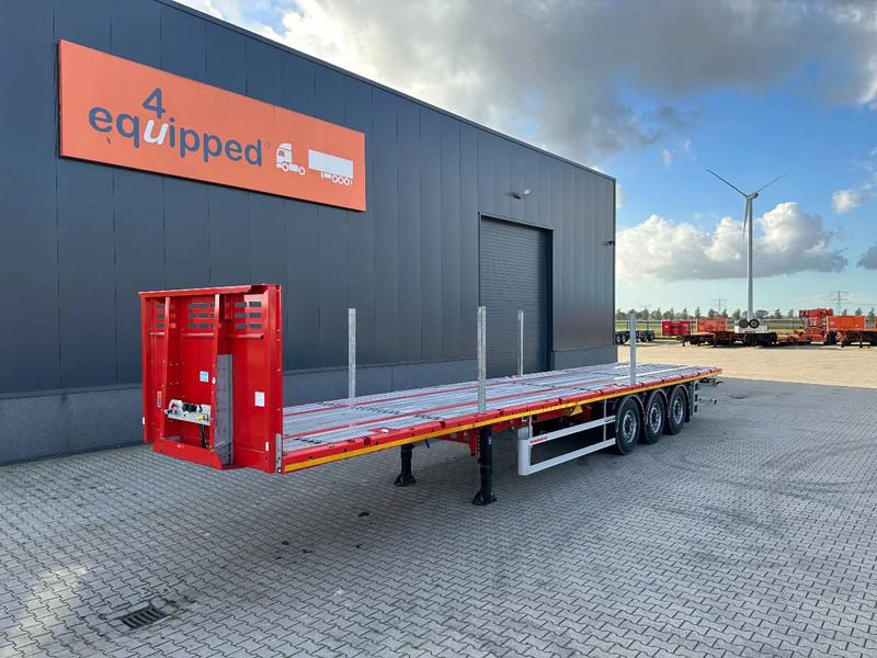 Kässbohrer NEU Heavy-Duty Platform, Heckbündig, Twistlocks (1x 40FT / 2x 20FT), ADR (EX/II, EX/III, FL, AT), Rungtasschen, Scheibebremsen - Portacontenedore/ Intercambiable semirremolque: foto 1 Kässbohrer NEU Heavy-Duty Platform, Heckbündig, Twistlocks (1x 40FT / 2x 20FT), ADR (EX/II, EX/III, FL, AT), Rungtasschen, Scheibebremsen - Portacontenedore/ Intercambiable semirremolque: foto 1