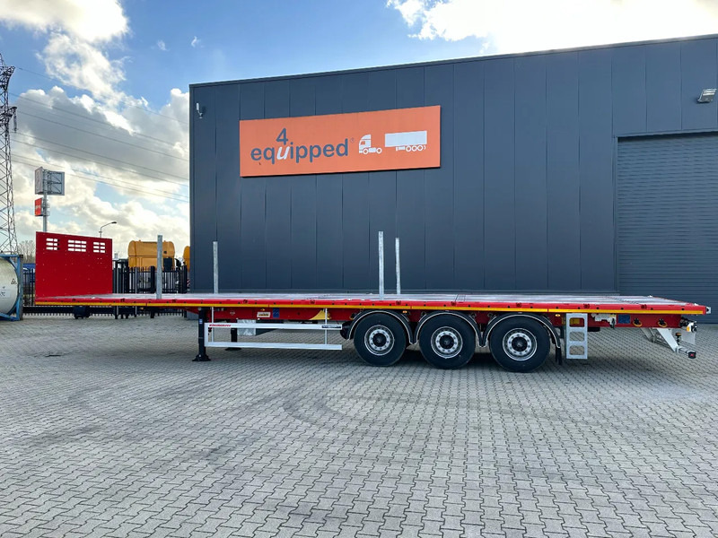 Kässbohrer NEU Heavy-Duty Platform, Heckbündig, Twistlocks (1x 40FT / 2x 20FT), ADR (EX/II, EX/III, FL, AT), Rungtasschen, Scheibebremsen - Portacontenedore/ Intercambiable semirremolque: foto 2 Kässbohrer NEU Heavy-Duty Platform, Heckbündig, Twistlocks (1x 40FT / 2x 20FT), ADR (EX/II, EX/III, FL, AT), Rungtasschen, Scheibebremsen - Portacontenedore/ Intercambiable semirremolque: foto 2