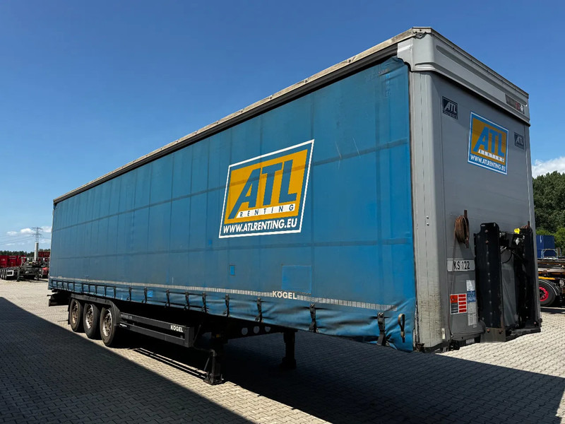 Kögel SAF INTRADISC, internal height: 2.80m, NL-Trailer, 2x available - Semirremolque lona: foto 5 Kögel SAF INTRADISC, internal height: 2.80m, NL-Trailer, 2x available - Semirremolque lona: foto 5