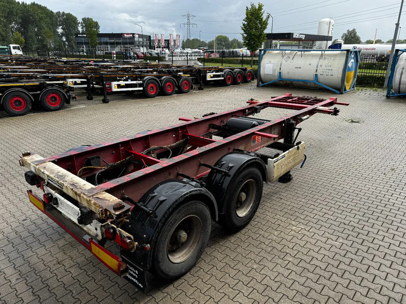 Krone 2-axle 20FT chassis, BPW + drumbrakes, airsuspension, empty weight: 3.180kg, 2x available - Portacontenedore/ Intercambiable semirremolque: foto 3 Krone 2-axle 20FT chassis, BPW + drumbrakes, airsuspension, empty weight: 3.180kg, 2x available - Portacontenedore/ Intercambiable semirremolque: foto 3
