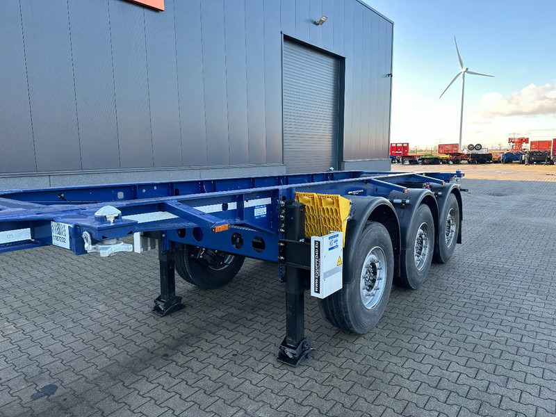 Portacontenedore/ Intercambiable semirremolque nuevo Krone NEW / DIRECT AVAILABLE 20FT ADR-CHASSIS, EMPTY WEIGHT: 3.470kg, DISCBRAKES, LIFTAXLE, 2x available: foto 9
