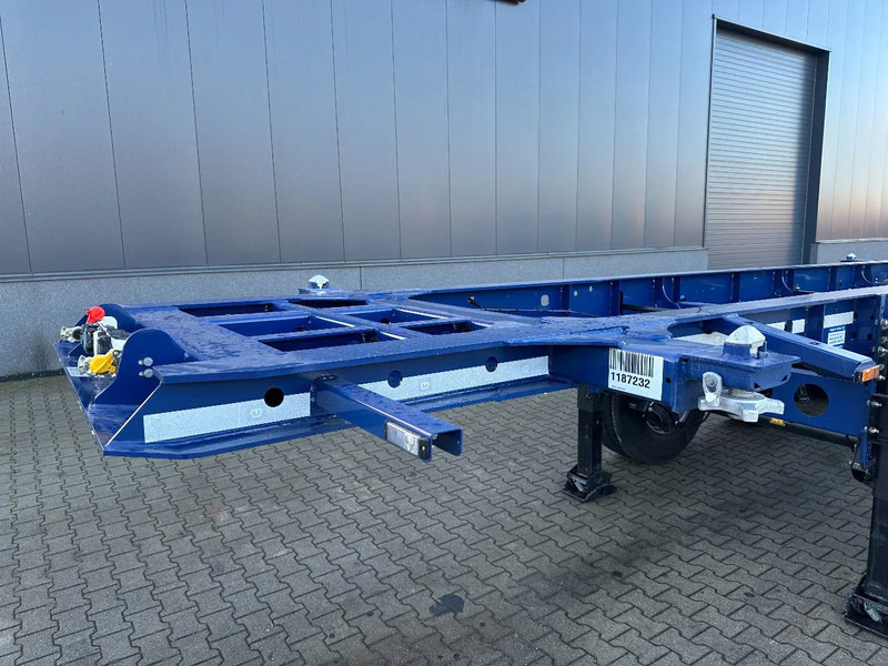 Portacontenedore/ Intercambiable semirremolque nuevo Krone NEW / DIRECT AVAILABLE 20FT ADR-CHASSIS, EMPTY WEIGHT: 3.470kg, DISCBRAKES, LIFTAXLE, 2x available: foto 8
