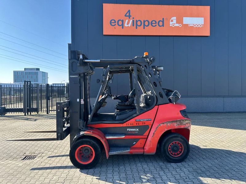 Linde H70T-03 H70T-03 / SIDE SHIFT / FORK POSITIONER / DUPLEX / LPG - Carretilla elevadora de gas: foto 4 Linde H70T-03 H70T-03 / SIDE SHIFT / FORK POSITIONER / DUPLEX / LPG - Carretilla elevadora de gas: foto 4