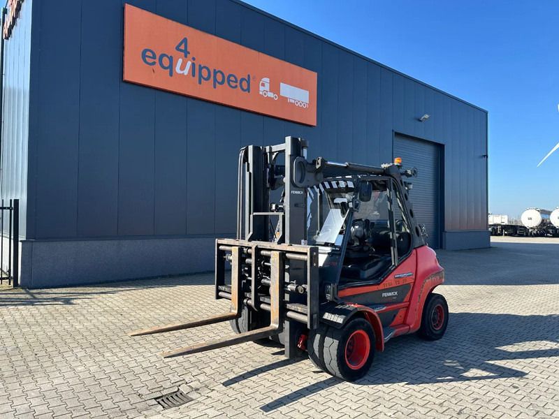 Linde H70T-03 H70T-03 / SIDE SHIFT / FORK POSITIONER / DUPLEX / LPG - Carretilla elevadora de gas: foto 2 Linde H70T-03 H70T-03 / SIDE SHIFT / FORK POSITIONER / DUPLEX / LPG - Carretilla elevadora de gas: foto 2