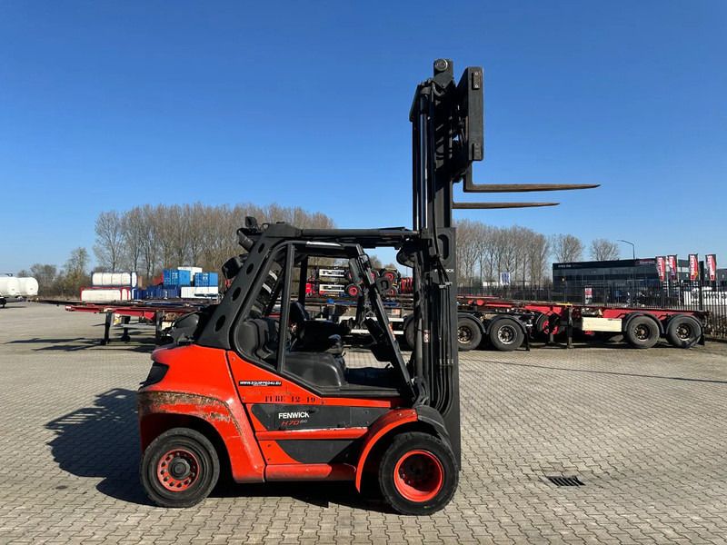Linde H70T-03 H70T-03 / SIDE SHIFT / FORK POSITIONER / DUPLEX / LPG - Carretilla elevadora de gas: foto 5 Linde H70T-03 H70T-03 / SIDE SHIFT / FORK POSITIONER / DUPLEX / LPG - Carretilla elevadora de gas: foto 5