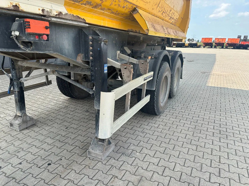 Volquete semirremolque Meiller TR-2 (MHPS 41/2) / 26cbm / SAF discbrakes / STEEL-STEEL: foto 13