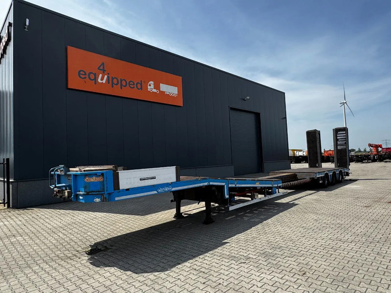 Nooteboom OSD-48-03V dieplader, NL-trailer, APK: 07/2026, hydraulische oprijplaten + hefplateau, 370cm uitschuifbaar, SAF + trommelremmen - Góndola rebajadas semirremolque: foto 2 Nooteboom OSD-48-03V dieplader, NL-trailer, APK: 07/2026, hydraulische oprijplaten + hefplateau, 370cm uitschuifbaar, SAF + trommelremmen - Góndola rebajadas semirremolque: foto 2
