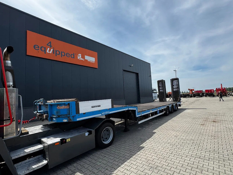Nooteboom OSD-48-03V dieplader, NL-trailer, APK: 07/2026, hydraulische oprijplaten + hefplateau, 370cm uitschuifbaar, SAF + trommelremmen - Góndola rebajadas semirremolque: foto 1 Nooteboom OSD-48-03V dieplader, NL-trailer, APK: 07/2026, hydraulische oprijplaten + hefplateau, 370cm uitschuifbaar, SAF + trommelremmen - Góndola rebajadas semirremolque: foto 1