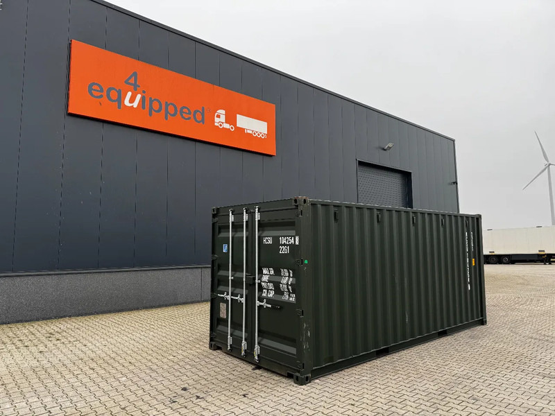 Onbekend TOP 20FT DV 8'6" containers ONE-WAY, 3x available, darkgreen - Contenedor marítimo: foto 1 Onbekend TOP 20FT DV 8'6" containers ONE-WAY, 3x available, darkgreen - Contenedor marítimo: foto 1