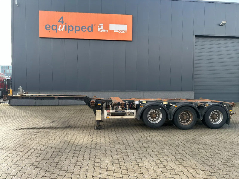 Pacton 45FT HC multi (3x extendable) / liftaxle / BPW drum / NL-chassis - Portacontenedore/ Intercambiable semirremolque: foto 4 Pacton 45FT HC multi (3x extendable) / liftaxle / BPW drum / NL-chassis - Portacontenedore/ Intercambiable semirremolque: foto 4