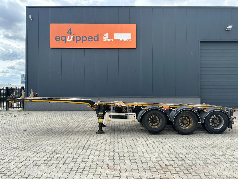 Pacton FLEX XL 45FT HC multi (2x extendable), liftaxle, SAF + DRUM, NL-chassis - Portacontenedore/ Intercambiable semirremolque: foto 4 Pacton FLEX XL 45FT HC multi (2x extendable), liftaxle, SAF + DRUM, NL-chassis - Portacontenedore/ Intercambiable semirremolque: foto 4