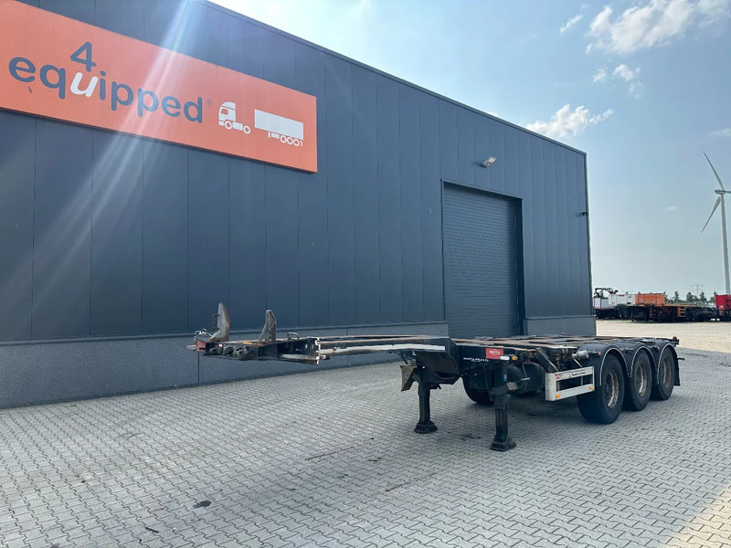 Pacton FLEX XL 45FT HC multi (3x extendable), liftaxle, SAF + DRUM, NL-chassis, APK: 12/2025 - Portacontenedore/ Intercambiable semirremolque: foto 2 Pacton FLEX XL 45FT HC multi (3x extendable), liftaxle, SAF + DRUM, NL-chassis, APK: 12/2025 - Portacontenedore/ Intercambiable semirremolque: foto 2
