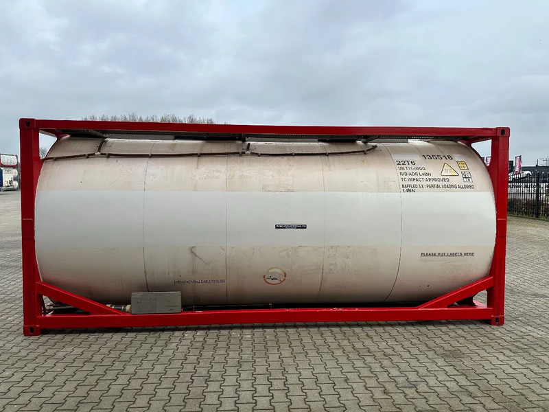 SINGAMAS 20FT ISO, 26.000L/1-COMP/3 BAFFELS/3 manholes, 5Y inspection: 06/2027 - Tanque de almacenamiento: foto 3 SINGAMAS 20FT ISO, 26.000L/1-COMP/3 BAFFELS/3 manholes, 5Y inspection: 06/2027 - Tanque de almacenamiento: foto 3