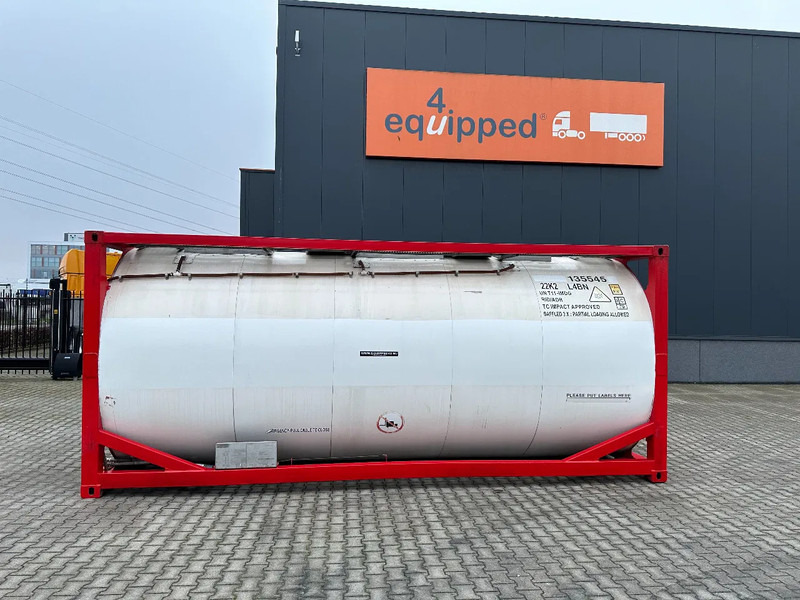 SINGAMAS 20FT ISO, 26.000L/1-COMP/3 BAFFELS/3 manholes, 5Y inspection: 06/2027 - Tanque de almacenamiento: foto 2 SINGAMAS 20FT ISO, 26.000L/1-COMP/3 BAFFELS/3 manholes, 5Y inspection: 06/2027 - Tanque de almacenamiento: foto 2