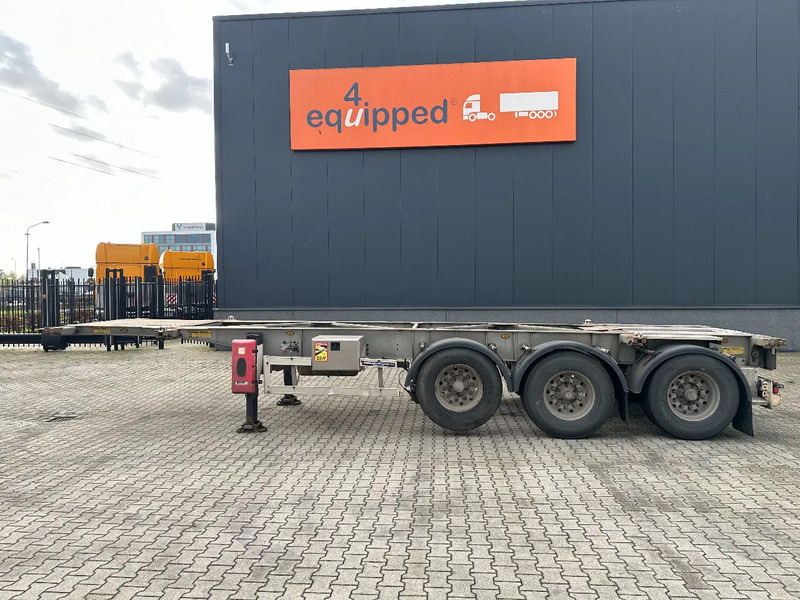 TURBO'S HOET 20FT/30FT, ADR (FL, AT, OX), empty weight: 3.720kg, ALCOA, galvanized, BPW+DISC, liftaxle - Portacontenedore/ Intercambiable semirremolque: foto 2 TURBO'S HOET 20FT/30FT, ADR (FL, AT, OX), empty weight: 3.720kg, ALCOA, galvanized, BPW+DISC, liftaxle - Portacontenedore/ Intercambiable semirremolque: foto 2