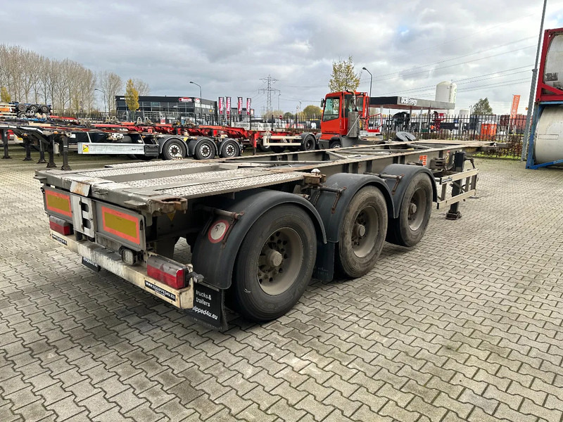 TURBO'S HOET 20FT/30FT, ADR (FL, AT, OX), empty weight: 3.720kg, ALCOA, galvanized, BPW+DISC, liftaxle - Portacontenedore/ Intercambiable semirremolque: foto 3 TURBO'S HOET 20FT/30FT, ADR (FL, AT, OX), empty weight: 3.720kg, ALCOA, galvanized, BPW+DISC, liftaxle - Portacontenedore/ Intercambiable semirremolque: foto 3