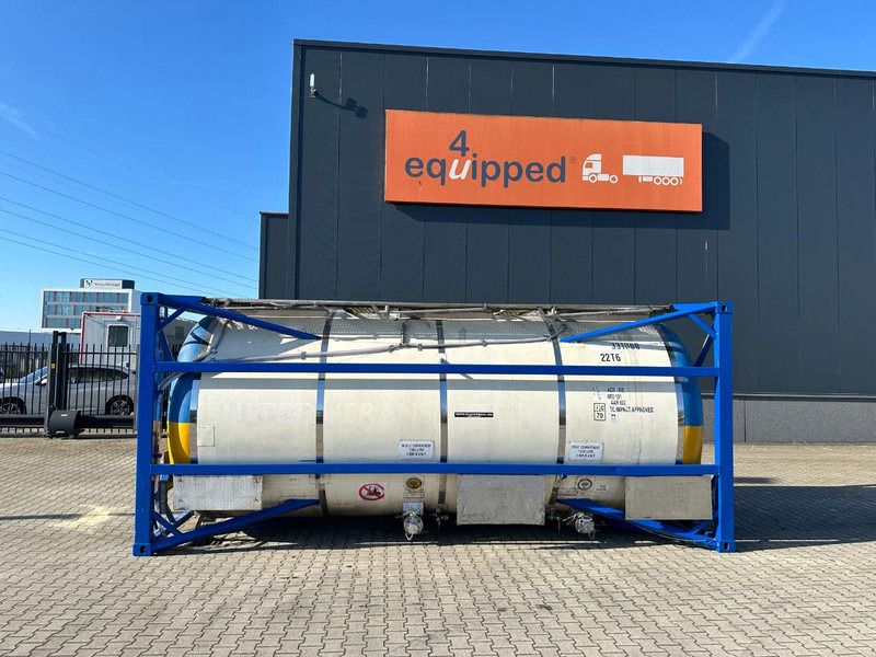 UBH INTERNATIONAL 20FT ISO 22.500L / 3 comp (3x 7.500L) / IMO-1 / T7 / 22T6 / 2.5Y+CSCS-test: 09-2028 - Contenedor marítimo: foto 2 UBH INTERNATIONAL 20FT ISO 22.500L / 3 comp (3x 7.500L) / IMO-1 / T7 / 22T6 / 2.5Y+CSCS-test: 09-2028 - Contenedor marítimo: foto 2