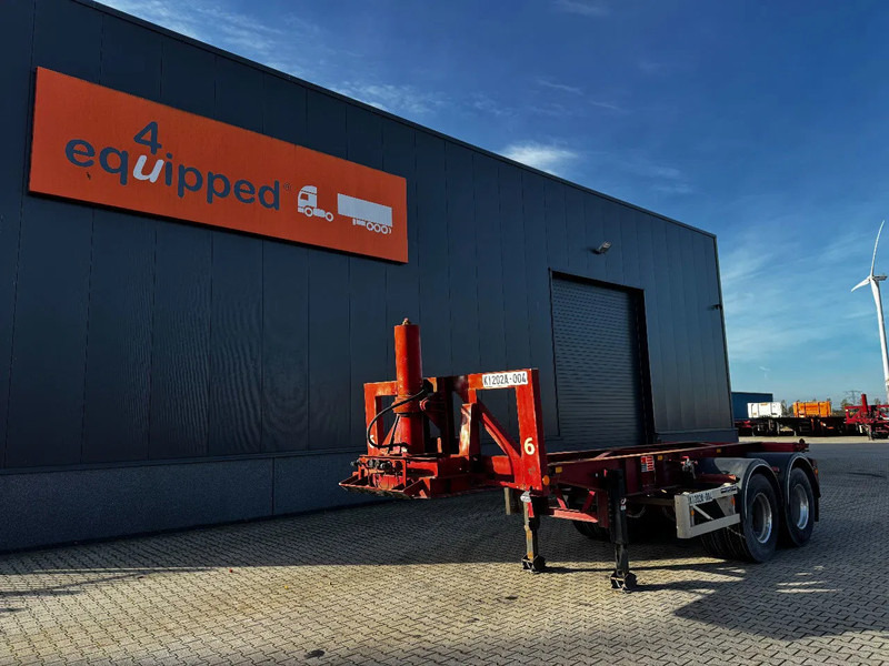 Van Hool 2 AXLE 20FT TIPPING-CHASSIS / TWIN-TIRES / BPW + DRUM / ALCOA / NL-trailer / APK - Portacontenedore/ Intercambiable semirremolque: foto 1 Van Hool 2 AXLE 20FT TIPPING-CHASSIS / TWIN-TIRES / BPW + DRUM / ALCOA / NL-trailer / APK - Portacontenedore/ Intercambiable semirremolque: foto 1