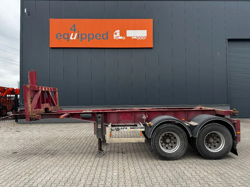 Van Hool 2 AXLE 20FT TIPPING-CHASSIS, TWIN-TIRES, BPW + DRUM, ALCOA - Portacontenedore/ Intercambiable semirremolque: foto 2 Van Hool 2 AXLE 20FT TIPPING-CHASSIS, TWIN-TIRES, BPW + DRUM, ALCOA - Portacontenedore/ Intercambiable semirremolque: foto 2
