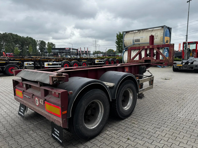 Van Hool 2 AXLE 20FT TIPPING-CHASSIS, TWIN-TIRES, BPW + DRUM, ALCOA - Portacontenedore/ Intercambiable semirremolque: foto 4 Van Hool 2 AXLE 20FT TIPPING-CHASSIS, TWIN-TIRES, BPW + DRUM, ALCOA - Portacontenedore/ Intercambiable semirremolque: foto 4