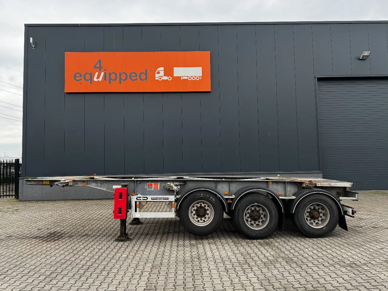 Van Hool 20FT /20FT SWAP ADR (EX/II, EX/III, FL, OX, AT), BPW, disc brakes, liftaxle, galvanized, ALCOA, NL-Chassis, empty weight 3.300KG - Portacontenedore/ Intercambiable semirremolque: foto 2 Van Hool 20FT /20FT SWAP ADR (EX/II, EX/III, FL, OX, AT), BPW, disc brakes, liftaxle, galvanized, ALCOA, NL-Chassis, empty weight 3.300KG - Portacontenedore/ Intercambiable semirremolque: foto 2