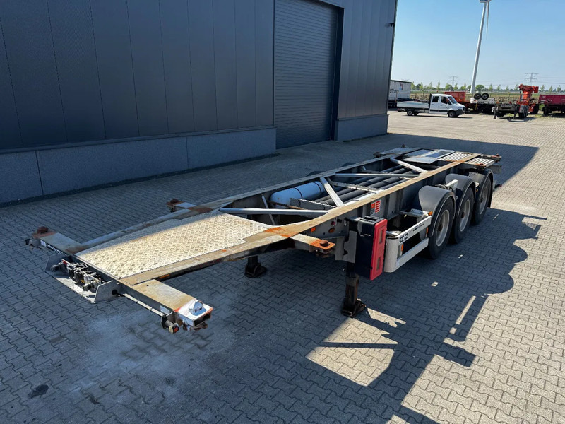 Van Hool 20FT/30FT, ADR (EX/II, EX/III, FL, AT), BPW + drum, ALCOA, galvanized, liftaxle, NL-Chassis, 80% tyres - Portacontenedore/ Intercambiable semirremolque: foto 2 Van Hool 20FT/30FT, ADR (EX/II, EX/III, FL, AT), BPW + drum, ALCOA, galvanized, liftaxle, NL-Chassis, 80% tyres - Portacontenedore/ Intercambiable semirremolque: foto 2